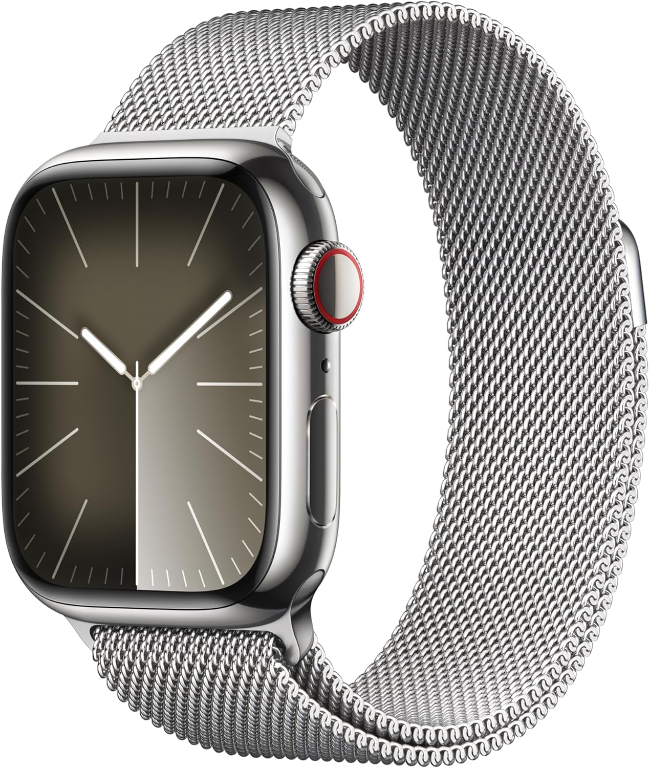 Watch Series 10 [GPS + Cellular 46mm case] Natural Milanese Loop - M/L
