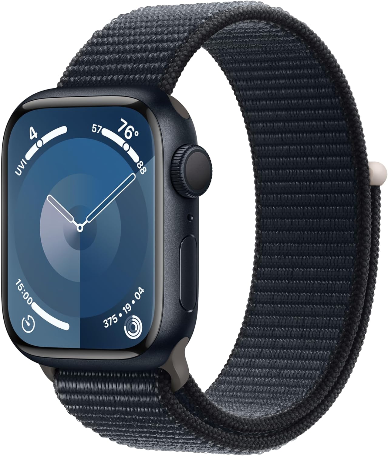 Apple Watch Series 9 GPS 41mm Aluminum Case with Midnight Sport Loop